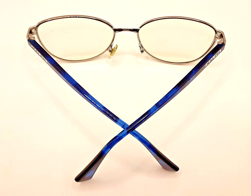 RALPH LAUREN RA 6048 9001 Sliver/Blue, Full Rim, Frame Only 53-16-140 13/F5 gallery