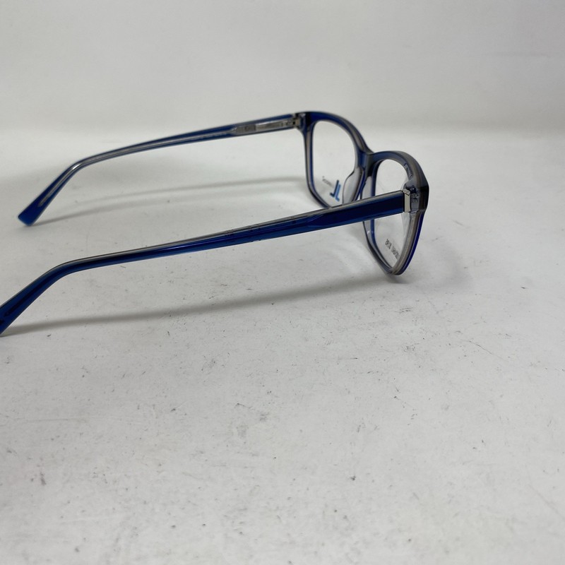 J LANDON EYEWEAR JL5013 090 53-15-145 BLUE CLEAR FLEX HINGE EYEGLASSES OO04 gallery