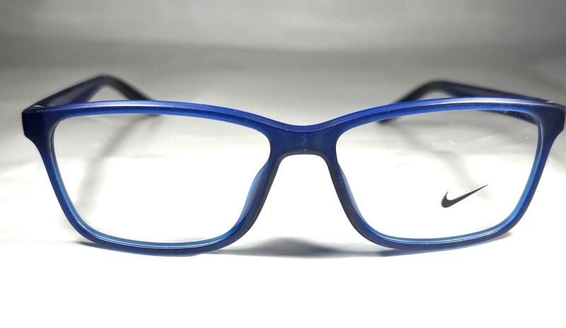 Nike 7118 414 Live Free Eyeglasses Frame, Matte Blue, Size: 55-14-140 gallery