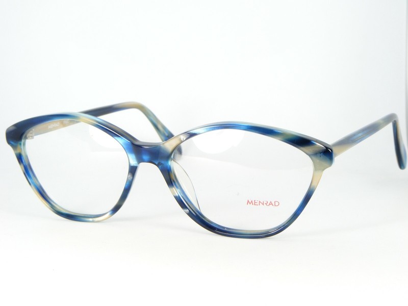 Vintage MENRAD MOD. 960 175 BLUE /BEIGE /OTHER EYEGLASSES GLASSES 53-16-130mm