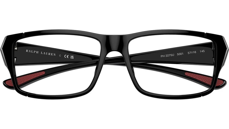 POLO RALPH LAUREN PH2275U-5001 Eyeglasses Frames 55-16-145 Black Men NEW w/ Case gallery
