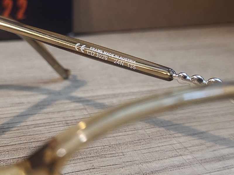CHRISTIAN DIOR CD3029 24N 50-16-135 Eyeglasses Frames Vintage Dior Austria gallery