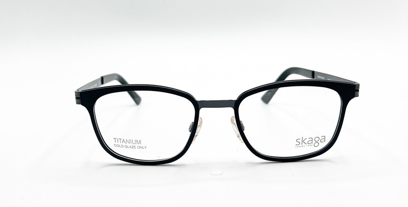 NEW SKAGA 2540-U DAELVI 509 GUNMETAL MATT BLACK AUTHENTIC EYEGLASSES 51-20 gallery