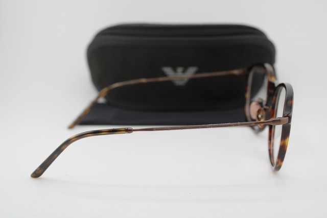 NEW GIORGIO ARMANI AR 7235 5026 HAVANA GUNMETAL AUTHENTIC EYEGLASSES 53-20 gallery