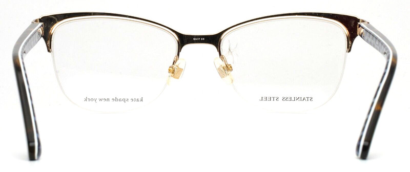 KATE SPADE Brieana 09Q Brown Womens Semi Cat Eye Eyeglasses 50-17-140 'AS-IS' gallery