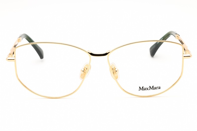 MAX MARA MM5153-030-55 Eyeglasses Size 55mm 13mm 140mm gold Women gallery