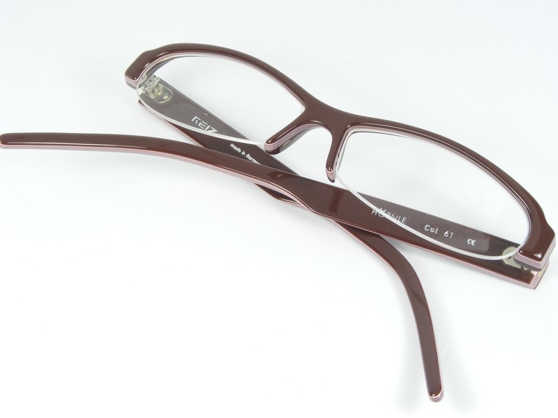 REIZ HORNLE Col 61 BROWN /PINK EYEGLASSES GLASSES FRAME 52-14-148mm Germany gallery