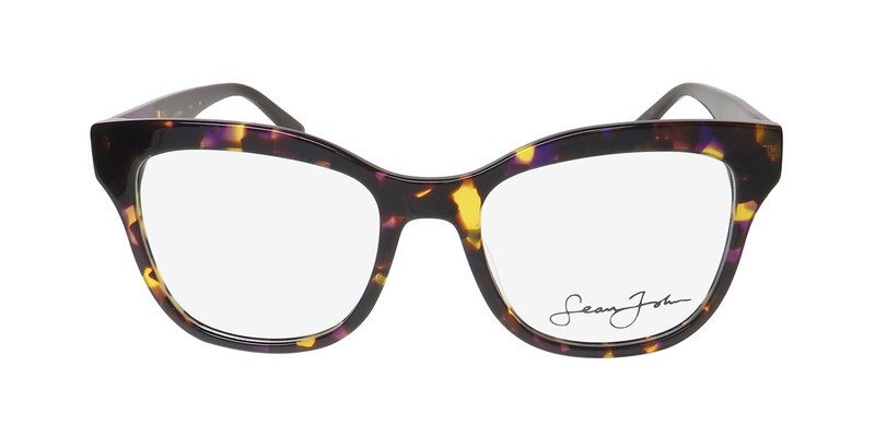 NEW SEAN JOHN 6048 EYEGLASS FRAME BUTTERFLY PURPLE 518 56-20-145 PLASTIC WOMENS gallery