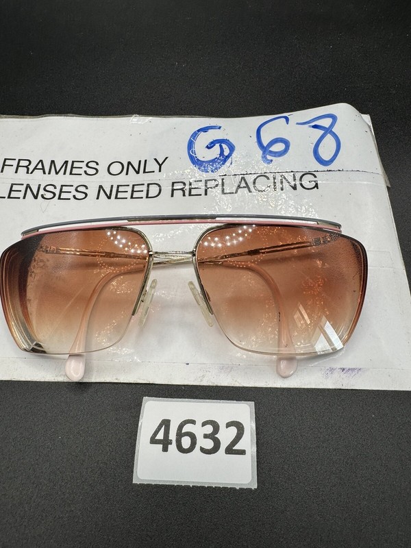 NEOSTYLE Germany Sunsport Aviator Oversize Gold Rare Eyeglasses 37-907 66-16
