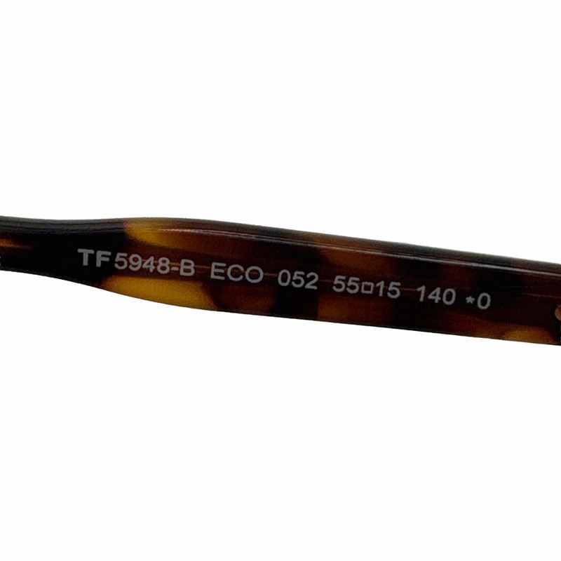Tom Ford FT5948-B Brown Blue Block Sunglasses Eyeglasses Frames 55mm 15mm 140mm gallery