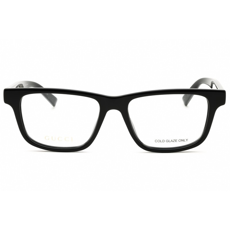 Gucci Unisex Eyeglasses Injected Propionate Black Rectangular Frame GG1987O 001 gallery