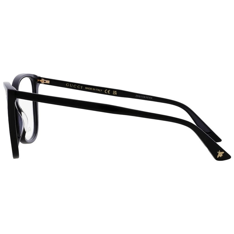 Gucci Square Ladies Eyeglasses GG0026O 001 53-17-140 gallery