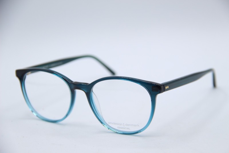 NEW PRODESIGN DENMARK 3634 C.9345 GREEN FADE AUTHENTIC EYEGLASSES 50-17