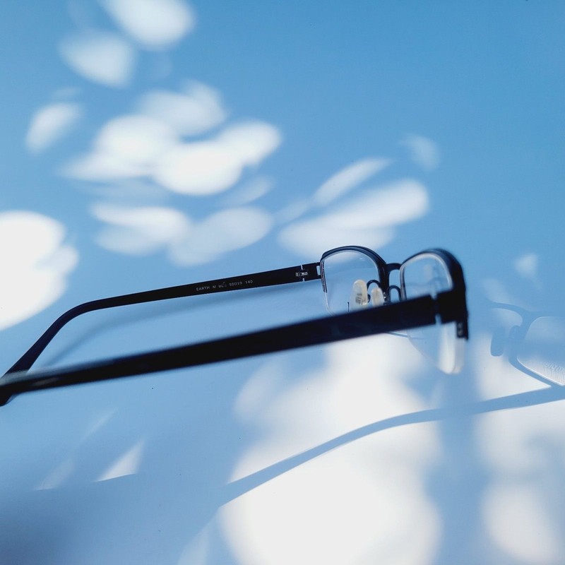 Lido West Korea EARTH M BLACK 50-19 140 Uber eyeglasses half frame eyewear gallery