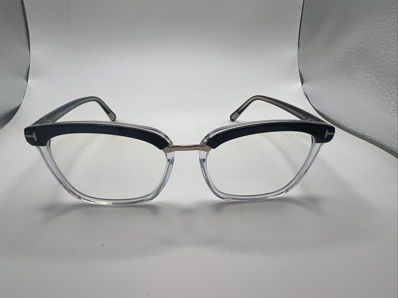 TOM FORD TF5550 54/17 140 ITALY BLK/Crystal womens frames Y50 gallery