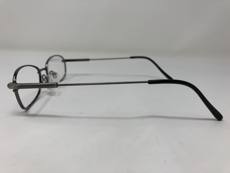 Modern Eyewear Eyeglasses Frame BRADLEY ANTIQUE SILVER 51-17-140 Slvr/Black CQ47 gallery