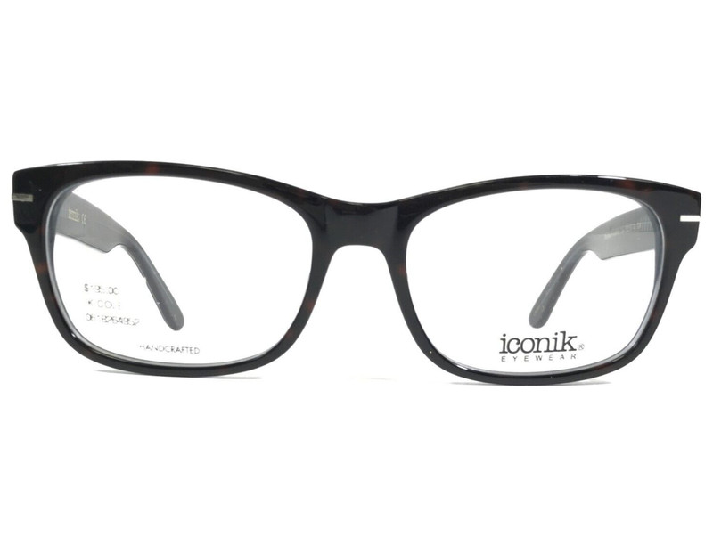 Iconik Eyeglasses Frames Cole C04 Blue Tortoise Cat Eye Full Rim 53-18-140