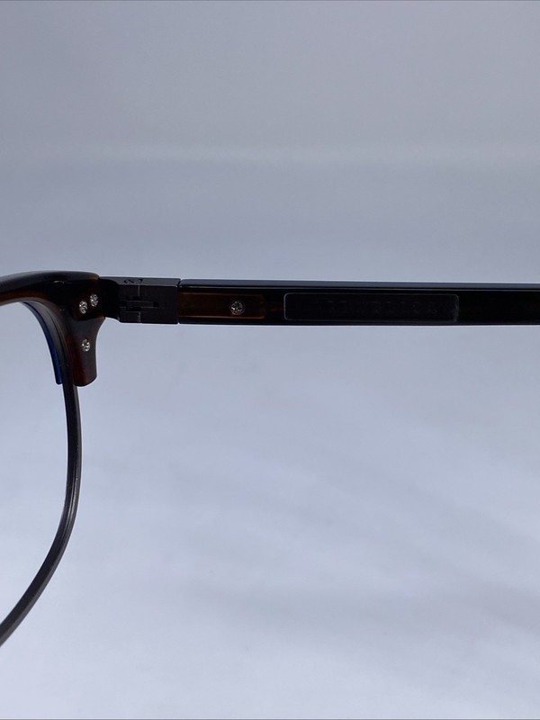 REPUBLICA “BARSTOW” NOS Dark Blue/Gray Split Eyeglasses Frame 56-17-145 gallery