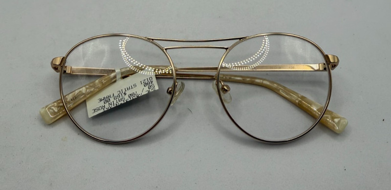 KENDALL & KYLIE FRAMES ONLY EYEGLASSES NIKKI KKO131 780 GOLD 50-18-135