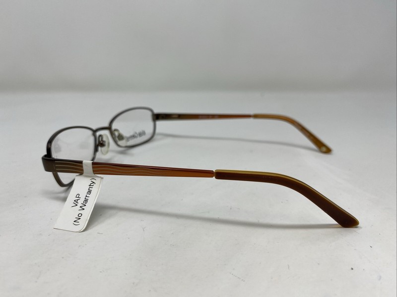 Kids Central KC1615 #1 47-17-125 Brown Metal Full Rim Eyeglasses Frame KM43 gallery