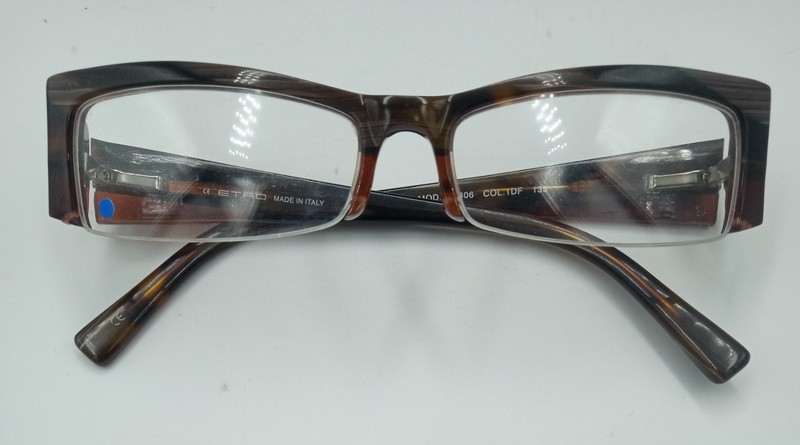 Etro Eyeglasses 52-16-135 Tortoise Eyeglass Frames New Glasses Womens/Men Italy gallery