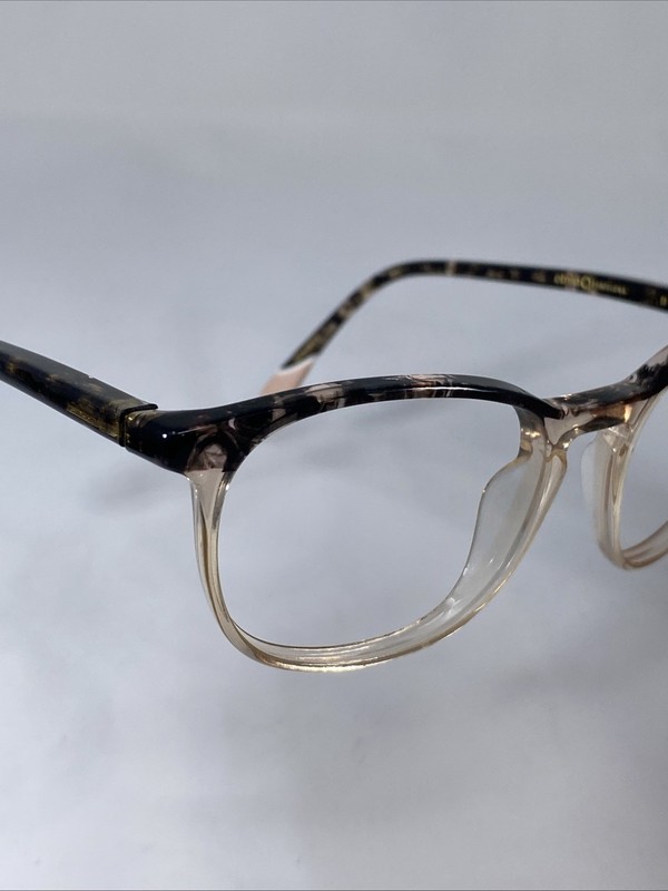 ETNIA BARCELONA “BRUGGE” Spain Beige Black Eyeglasses Frame 49-19-135 gallery