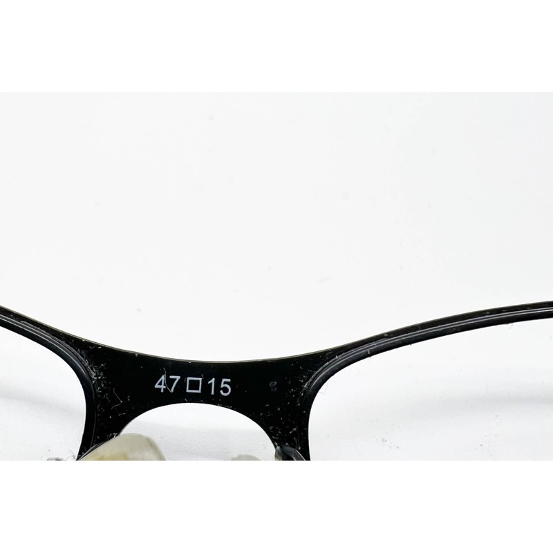 Lulu Guinness Eyeglasses Frames Kids Black Cat Eye LK003 47-15-130 gallery