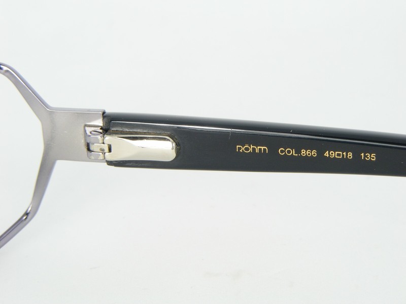 Röhm Mod. 5031 COL. 866 PURPLE EYEGLASSES GLASSES FRAME Rohm 49-18-135mm Germany gallery