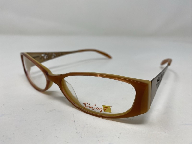 Vera Cruz V601 HONEY 52-15-135 Brown Honey Full Rim Eyeglasses Frame XH39 gallery