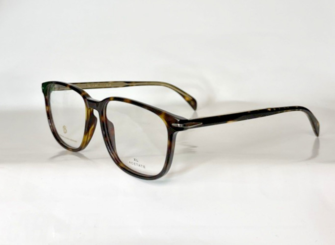 DAVID BECKHAM – DB 1017- 086 HAVANA – UNISEX EYEGLASS FRAMES – 53/17/145 mm