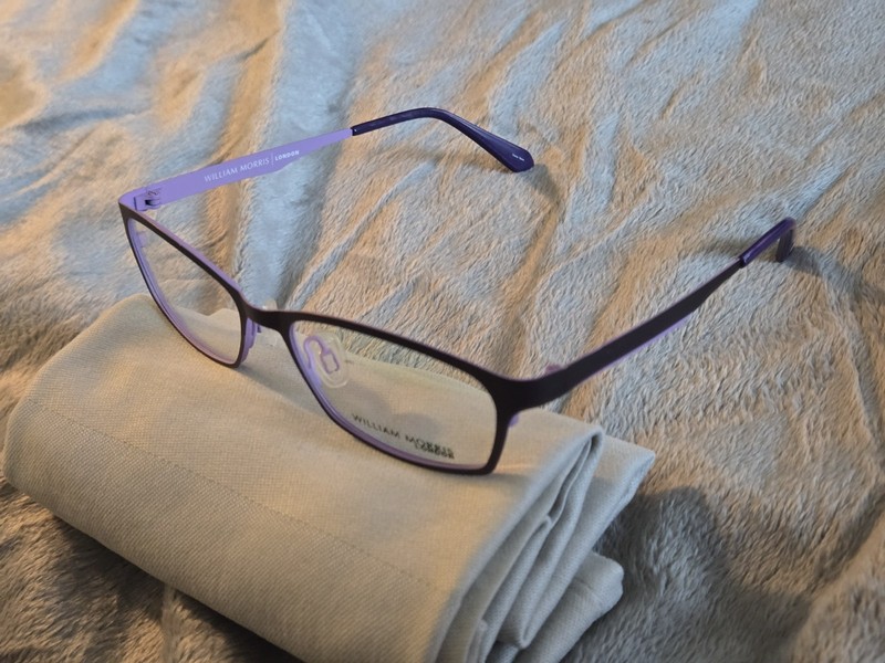 William Morris Eyeglass Frames 4111 C2 Lavender 49-16-135 Women’s Designer gallery