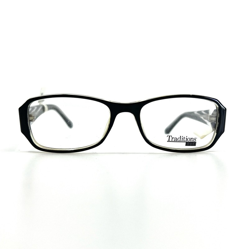 Traditions T 20 Col. 90 BLKCRY Black Crystal Eyeglasses Frames 50[]17 135 mm