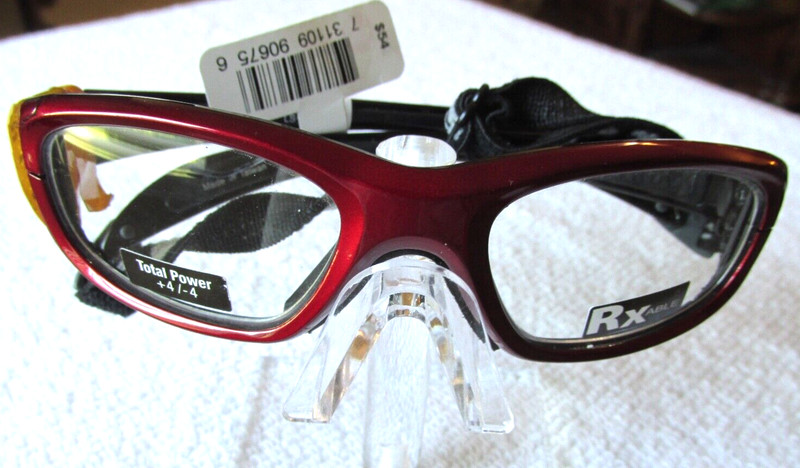NEW LIBERTY MAXX LS-200 Kids Rec Specs Eyeglasses RX-Able Red 51-17-125 $54.00