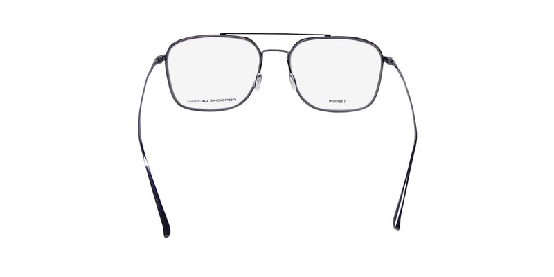 NEW PORSCHE DESIGN P8749 EYEGLASSES SQUARE FULL-RIM 56-20-145 GRAY TITANIUM A gallery