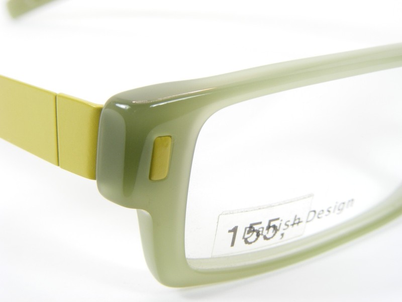 Inface Danish Design if 9137-890 Olive Green UNIQUE RARE EYEGLASSES 49-18-130mm gallery