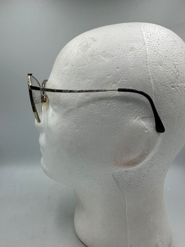 Vtg 1980s Marcolin Women's Eyeglass Frames MOD 7024 Oversized Gold VTG gallery