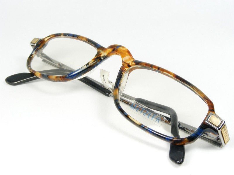 NOS METZLER 1241 471 MULTICOLOR EYEGLASSES GLASSES FRAME 50-22-140mm Germany gallery