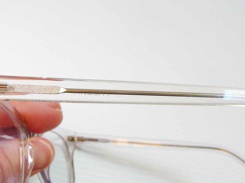 Shuron Freeway 6 Eyeglass Frames – Clear Crystal – 52◻22 – USA gallery