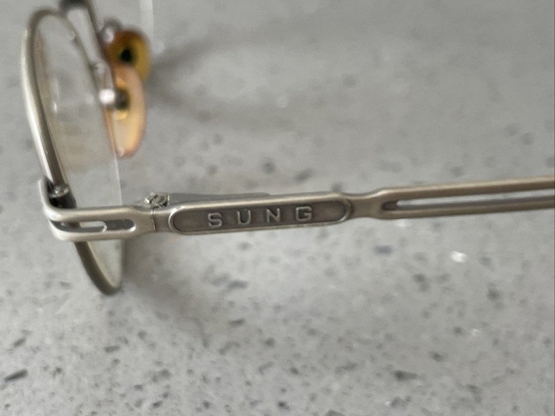 Alfred Sung Italy BRZ CEN 50-19-130 Metal Full Rim Eyeglasses Frames ONLY Bronze gallery