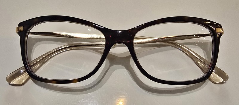 Jimmy Choo 96 7VI Eyeglasses Frames Only Women’s Black/Gold 52*15 140