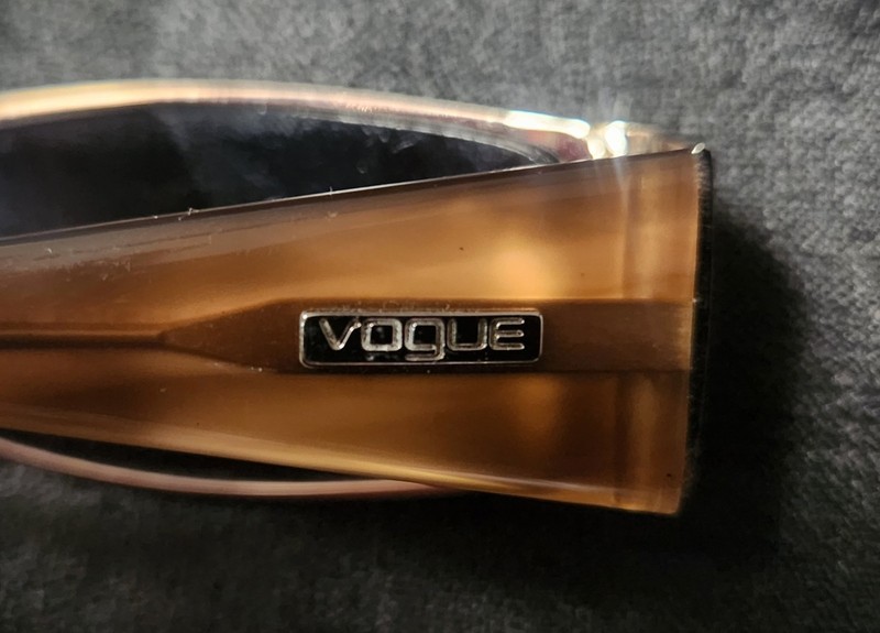 Vogue Designer Eyeglass Frames VO 3530 756 52016 135 Brown/Crystal Italy