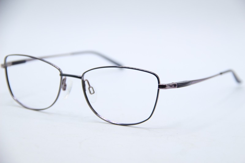 NEW CHARMANT TITATIUM PERFECTION CH29215 BLUE BROWN AUTHENTIC EYEGLASSES 54-17