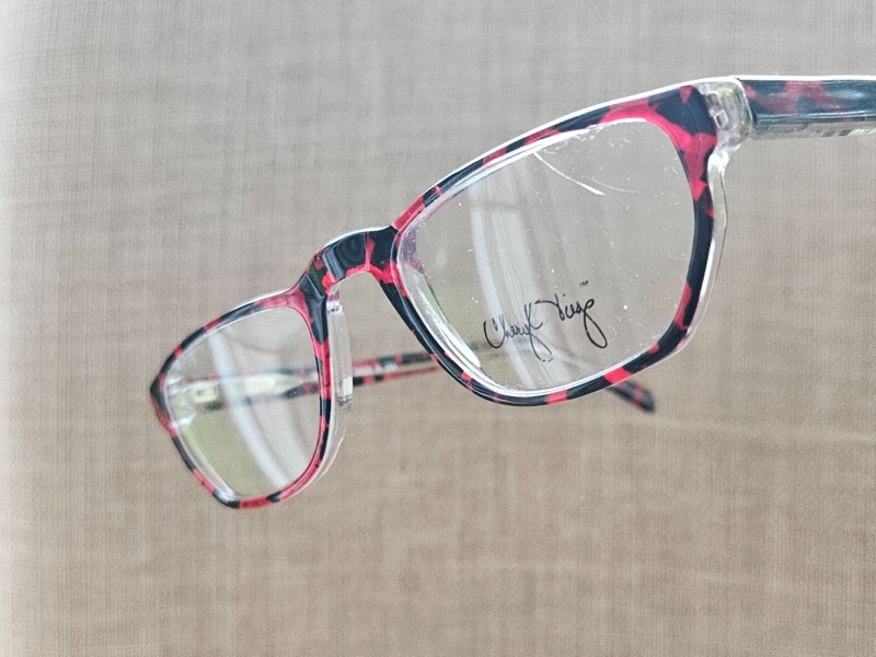 Welling Women Eyeglasses Frame Red Tortoise 145 CT 120 RD Glasses Made in USA gallery