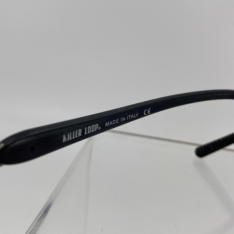 Killer Loop The Shaker 3103 Silver Black Full Rim Oval Eyeglass Frame - FR9 gallery