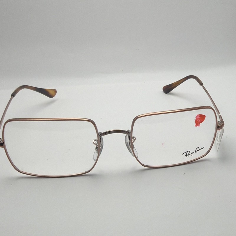 Ray-Ban RX1965V Rose Gold Metal Full Rim Rectangular Eye Frames 54/19 145 -4982
