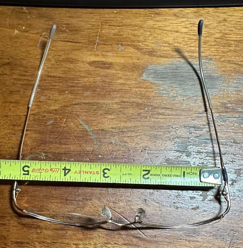 Silhouette M6524 V6052 Brass Half Rim Eyeglasses Frames 48◻19~130 gallery