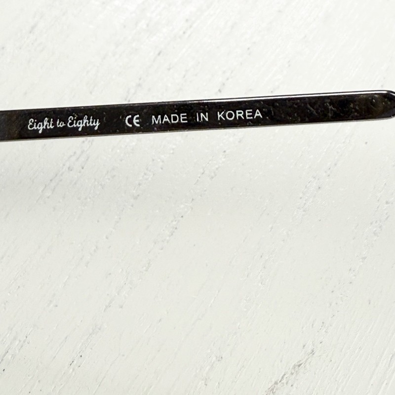 Eight to Eighty Eyeglasses Frames MORTY Gunmetal Full Rim 54-18-140 Grandpacore gallery