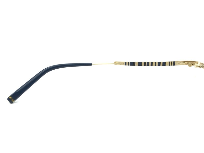 FLAIR Blue Gold Rimless Designer Eyeglasses Frames Germany gallery