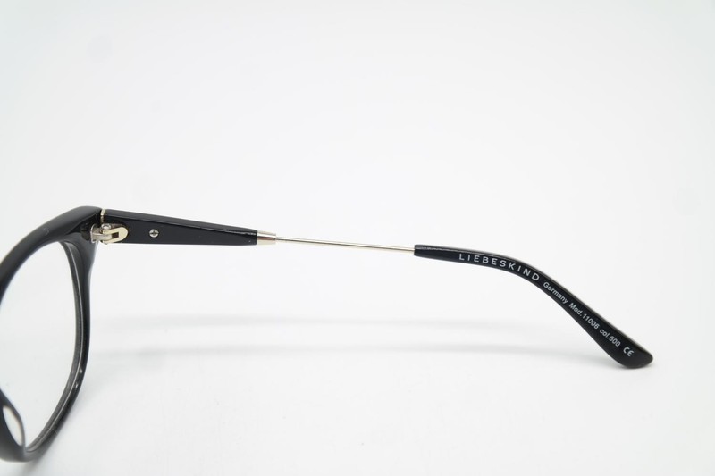Glasses LIEBESKIND 11006 Black Gold Oval Eyeglass Frame Glasses New gallery