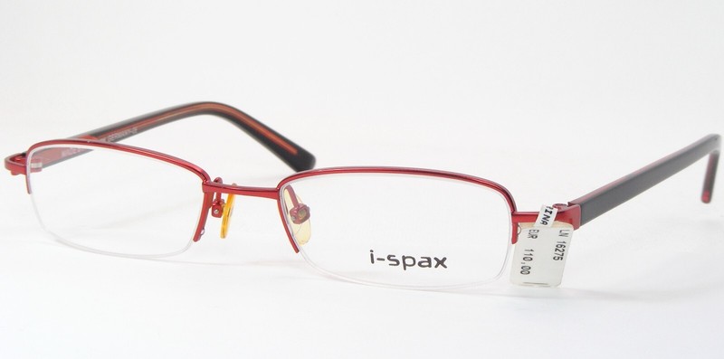 i-spax FARINA 14 Red /Black RARE EYEGLASSES GLASSES 46-17-134mm Germany (NOTES)